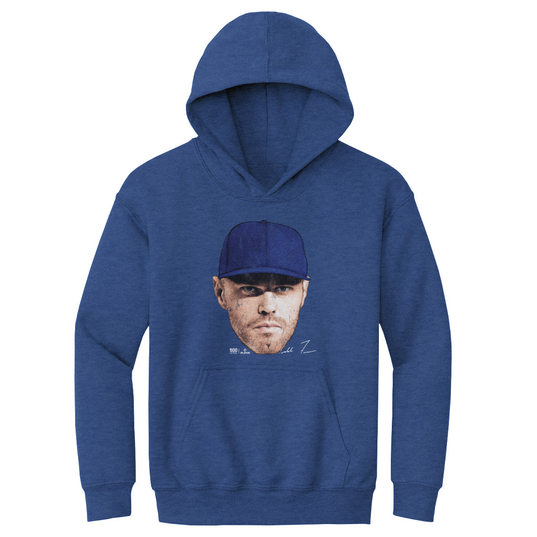 Freddie Freeman Los Angeles D Vintage Head WHT