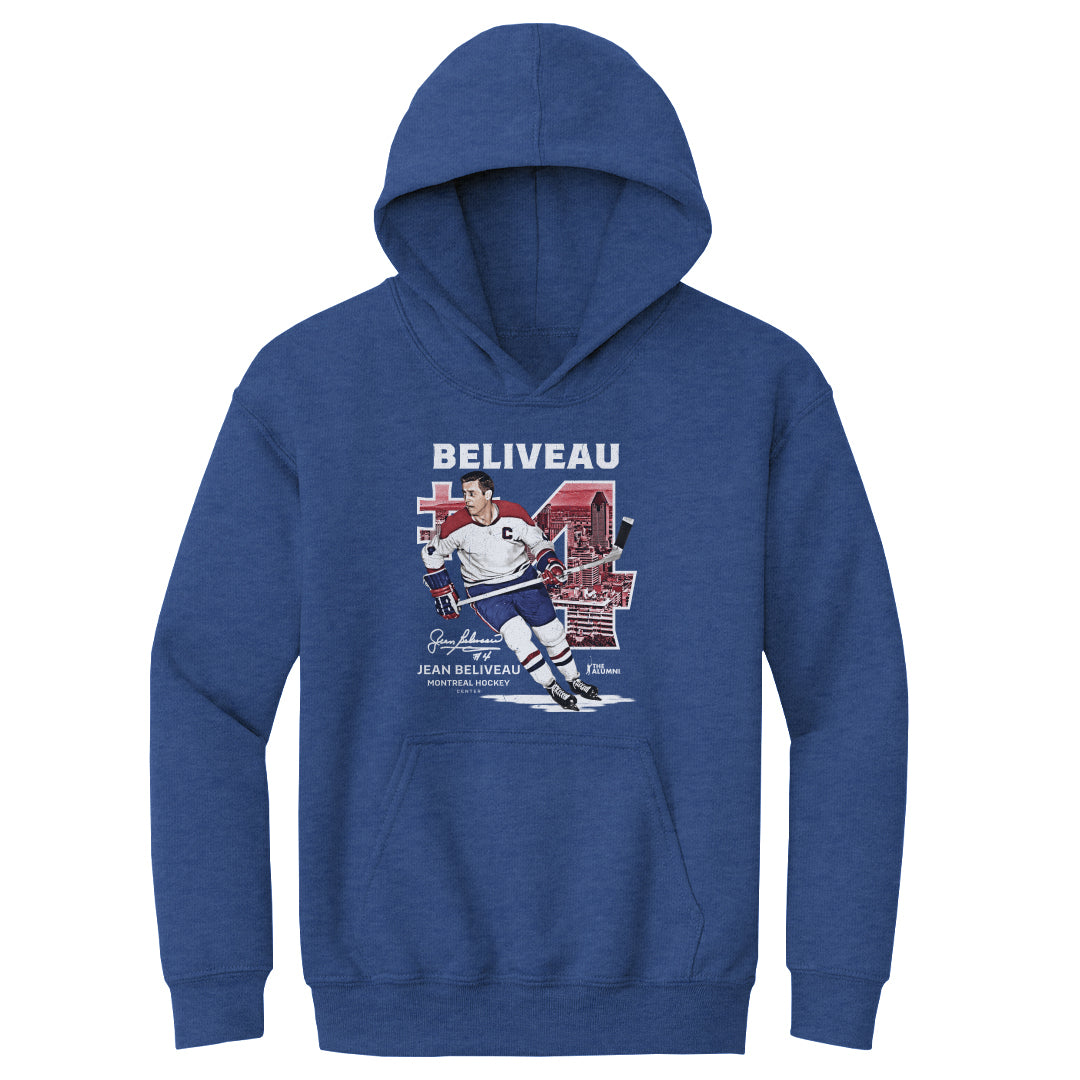 Jean Beliveau Montreal Throwback WHT