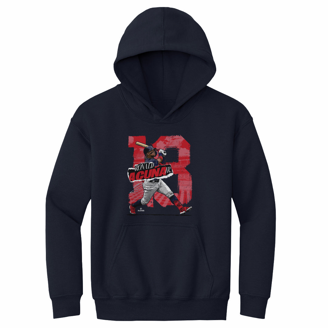 Ronald Acuna Jr. Atlanta Rough WHT