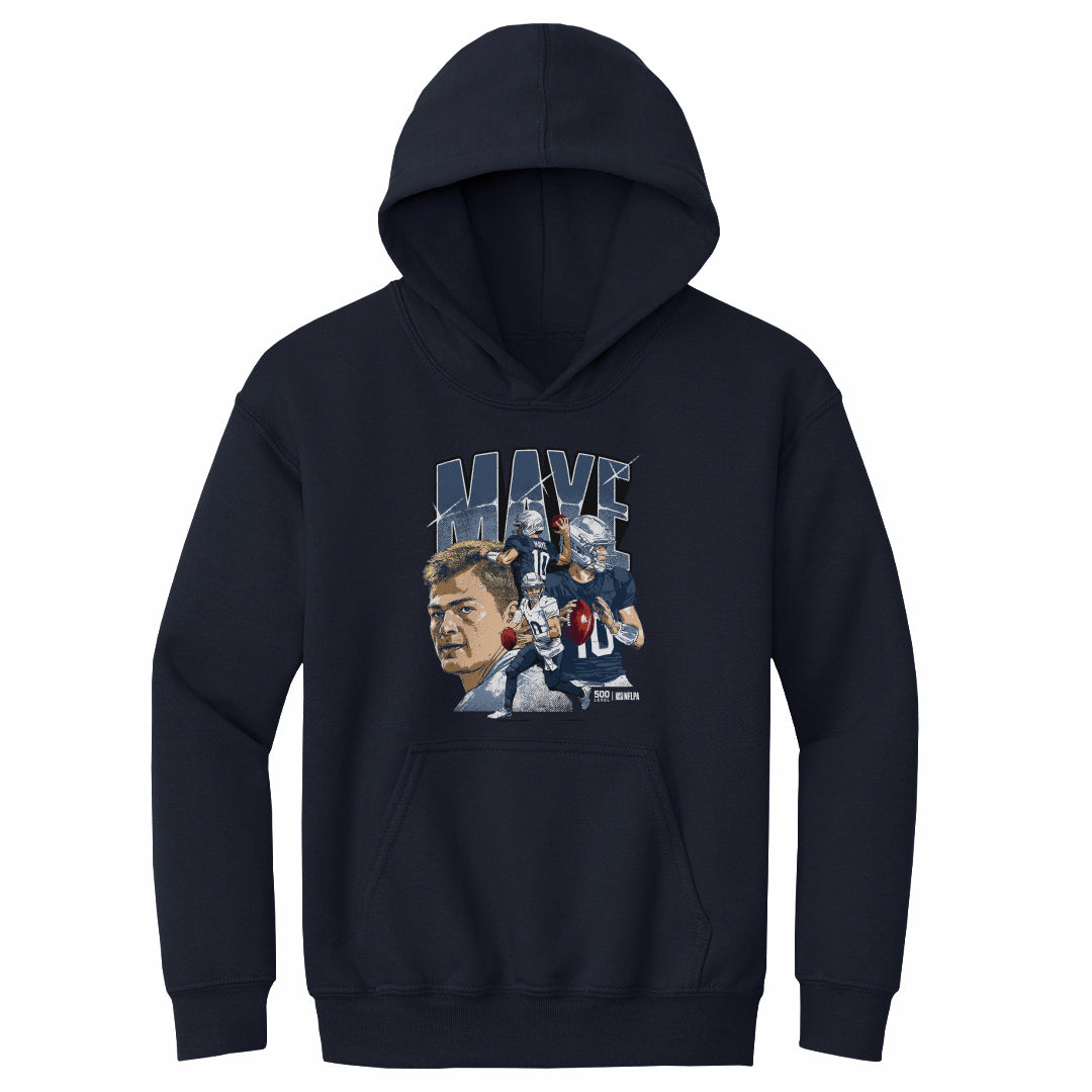 Drake Maye New England Collage WHT