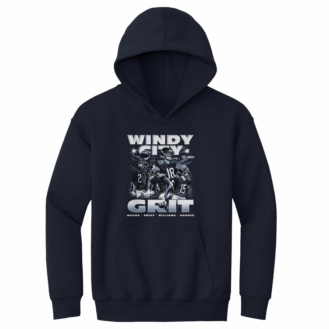 Caleb Williams Chicago Windy City Grit WHT