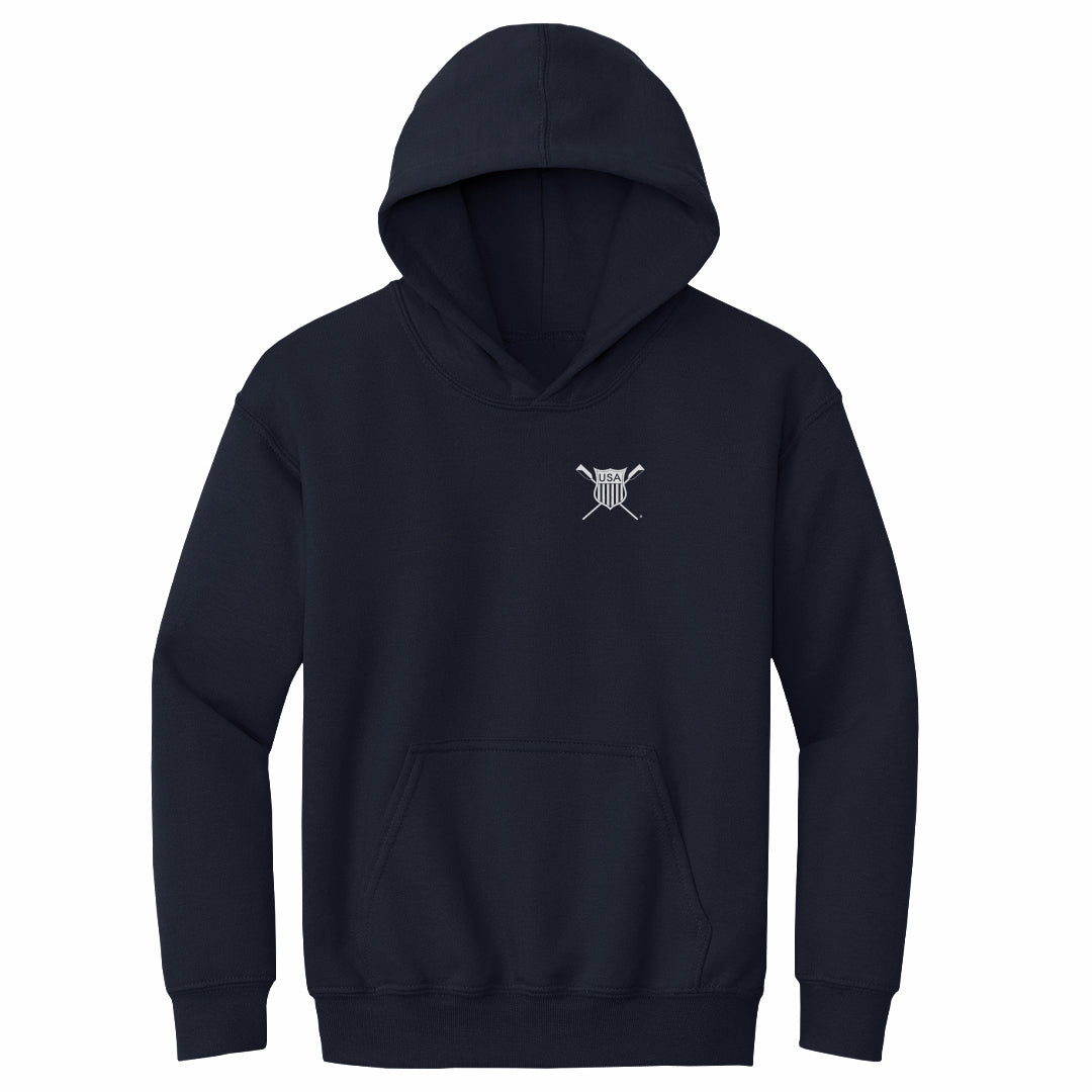 USRowing Emblem Pocket White WHT