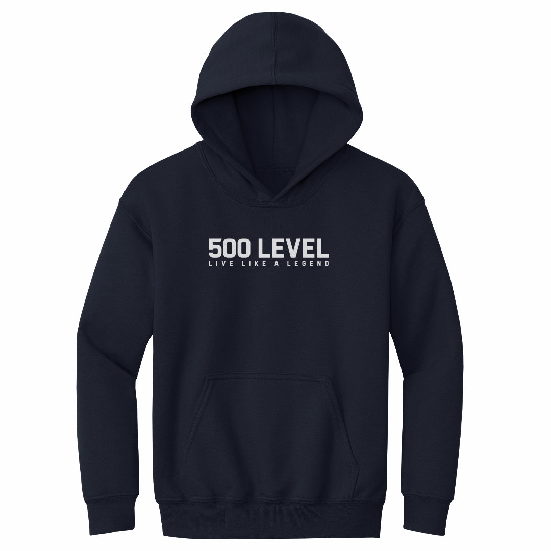500 LEVEL Wordmark WHT