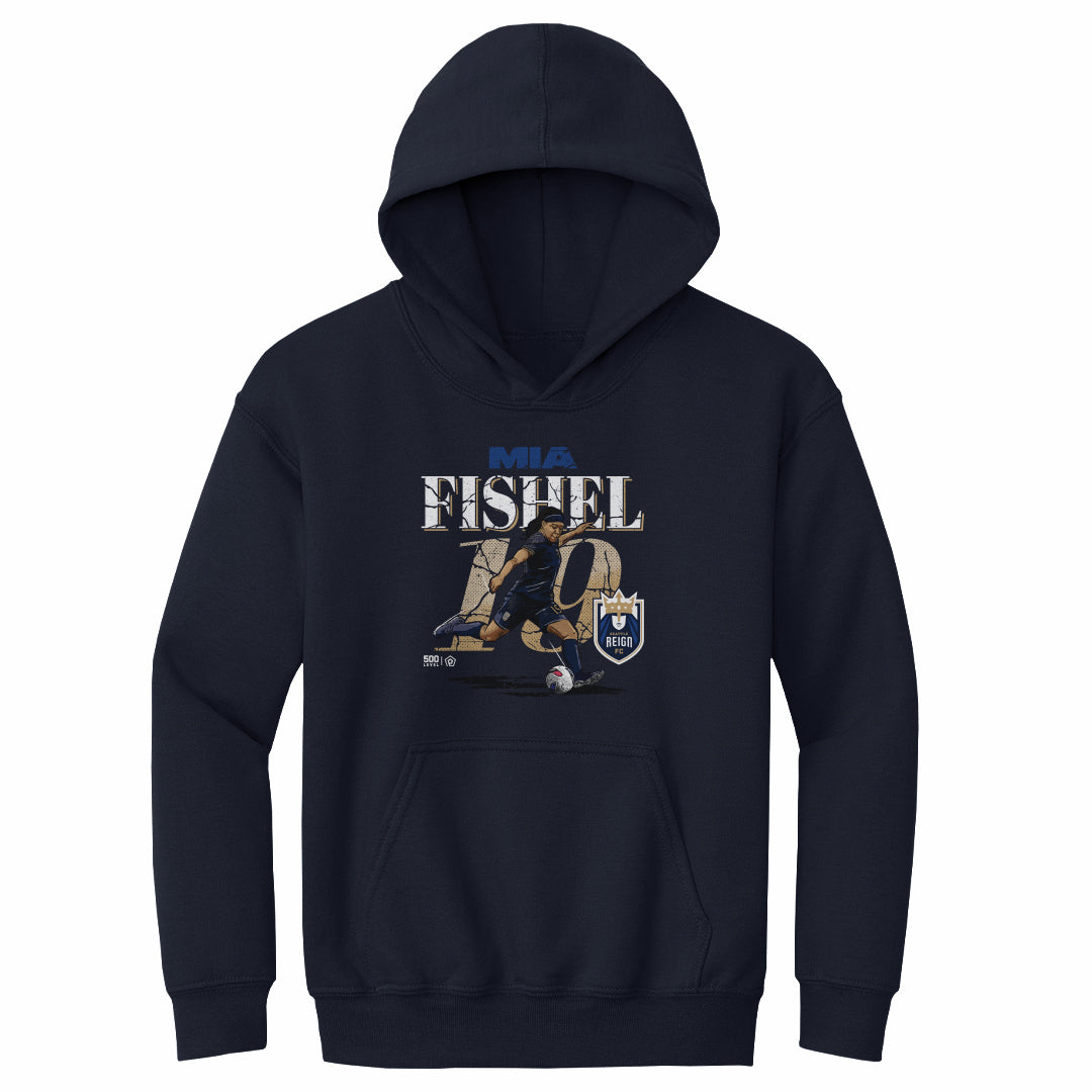 Mia Fishel Seattle Reign Cracked Number WHT