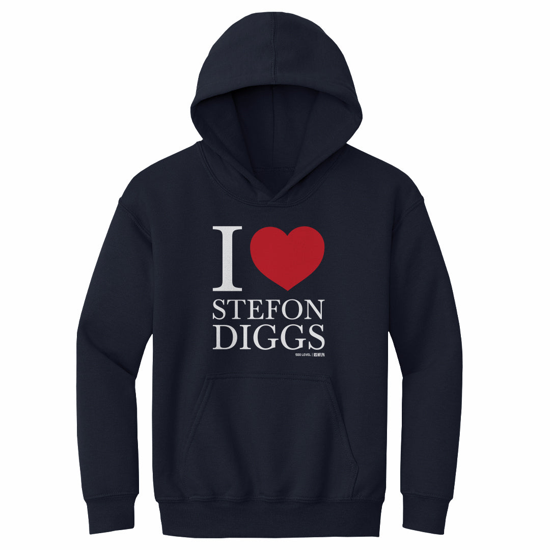 Stefon Diggs New England I Love WHT