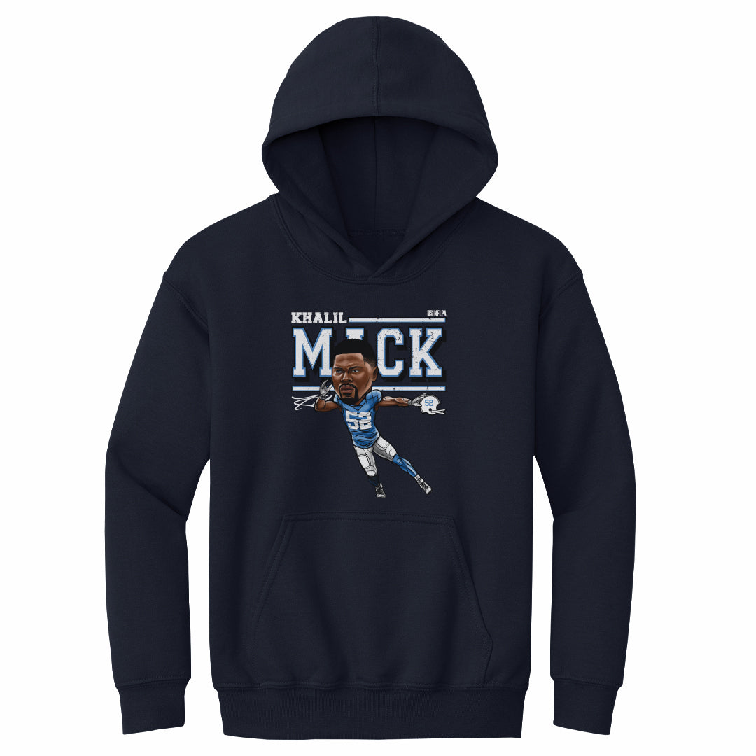 Khalil Mack Los Angeles C Cartoon WHT