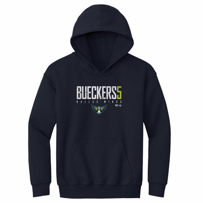 Paige Bueckers Dallas Wings Elite WHT Kids Youth Hoodie 500 Level Officially Licensed Fan Gear