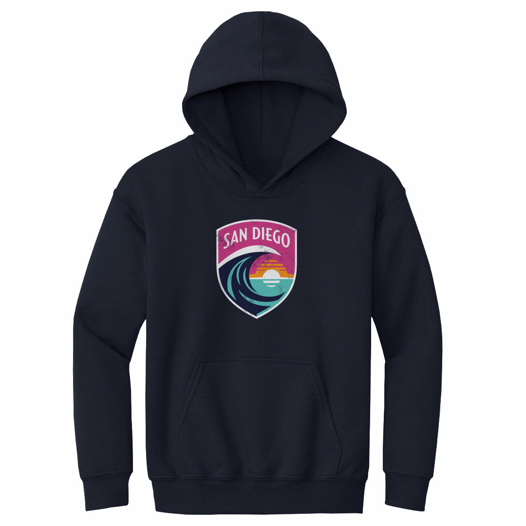 San Diego Wave FC Vintage Primary Logo WHT