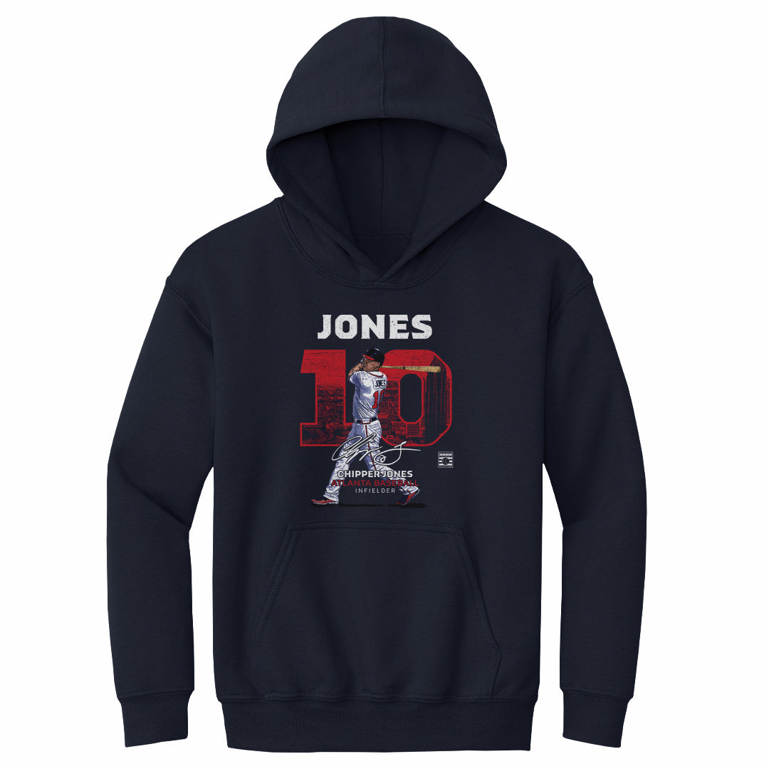 Chipper Jones Atlanta Throwback WHT