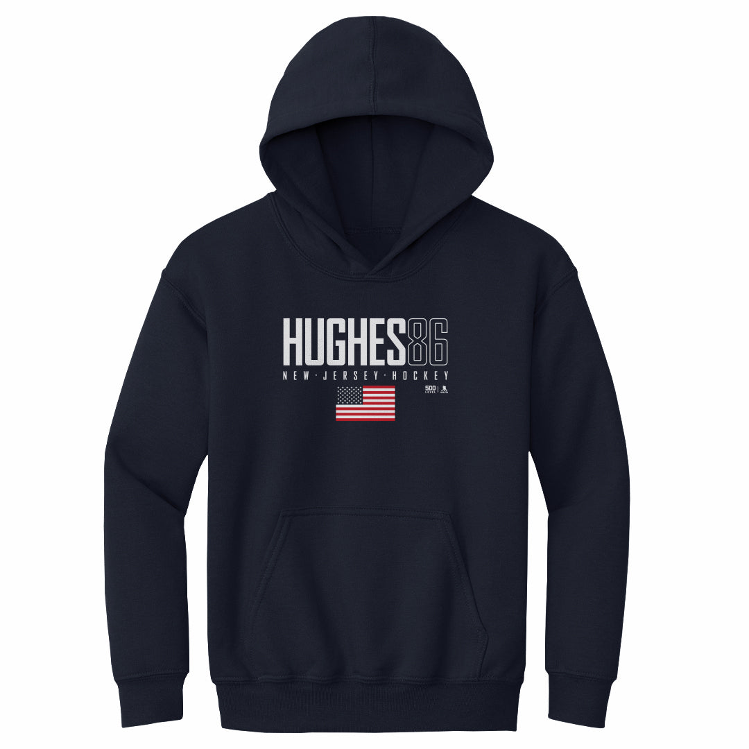 Jack Hughes New Jersey USA Elite WHT