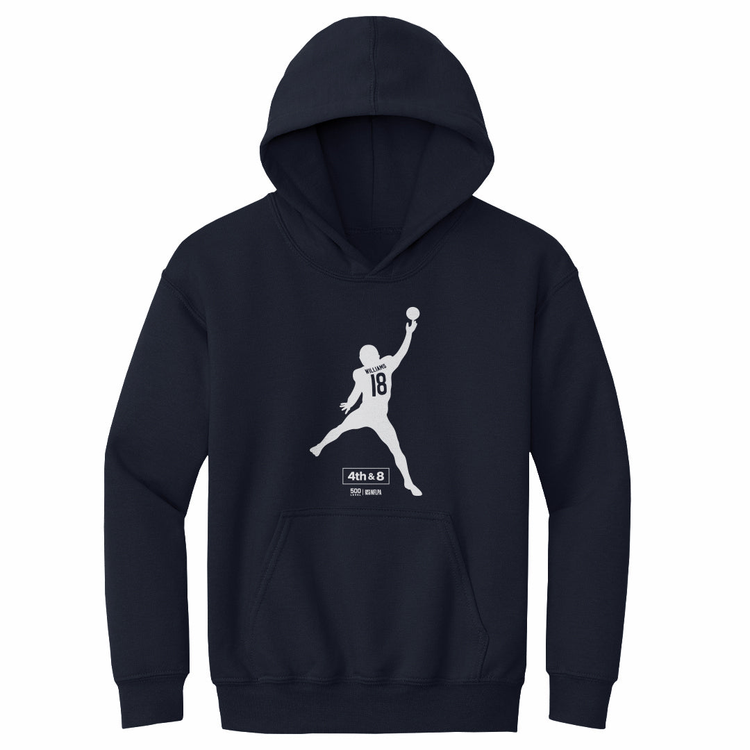 Caleb Williams Chicago Silhouette WHT