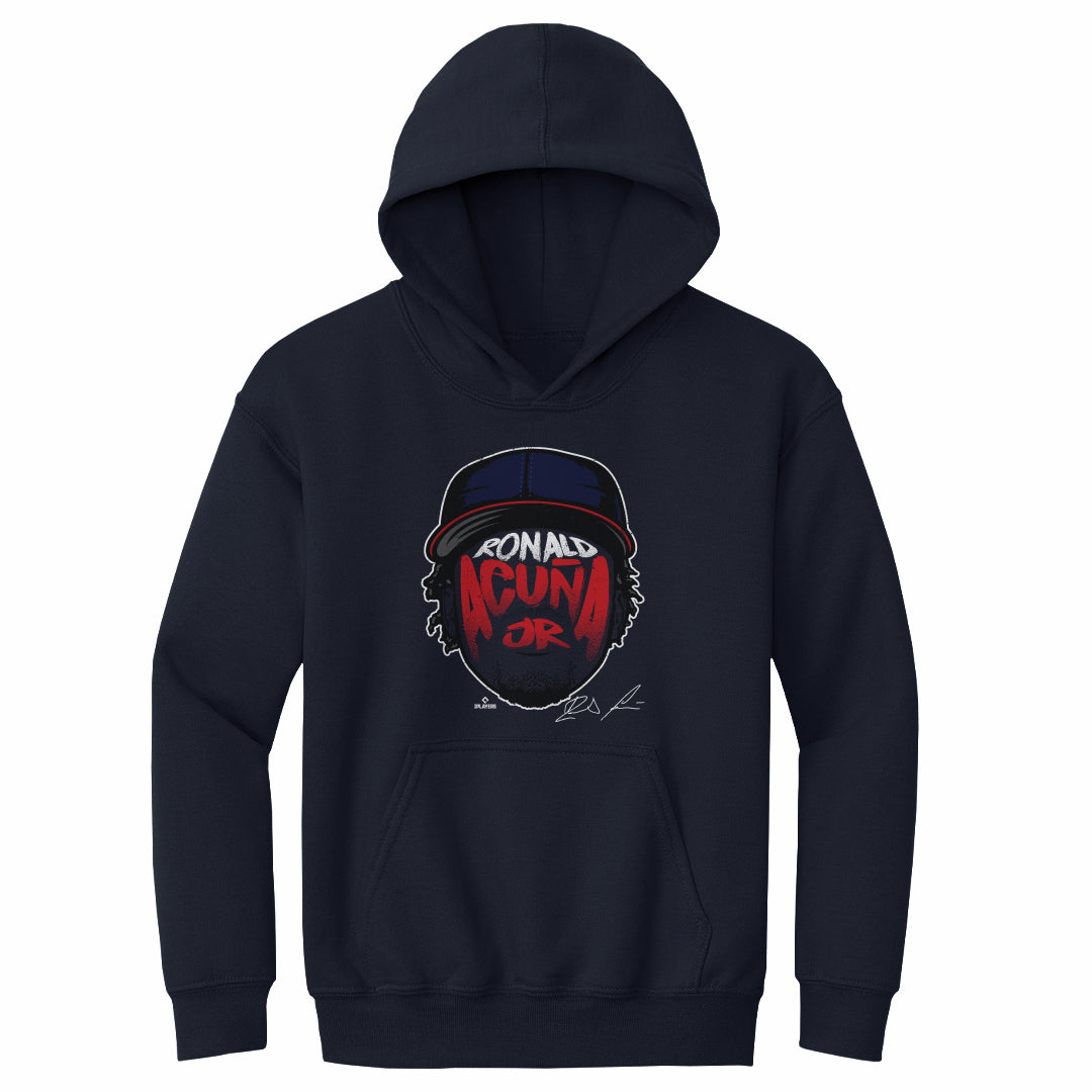 Ronald Acuna Jr. Player Silhouette WHT