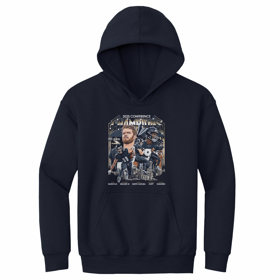 Seattle Football 2025 Conference Champions Vintage WHT