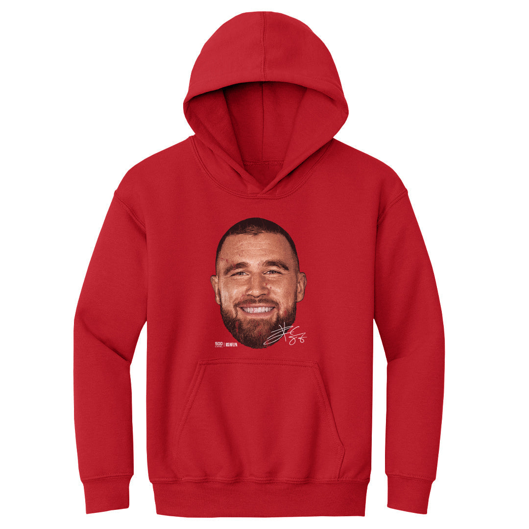 Travis Kelce Kansas City Vintage Head WHT