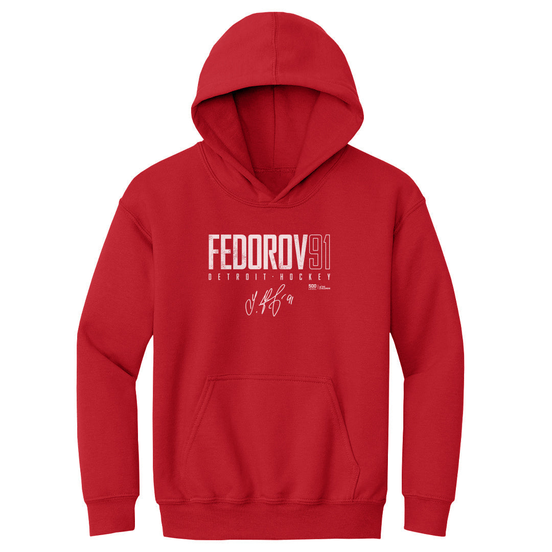 Sergei Fedorov Detroit Elite WHT