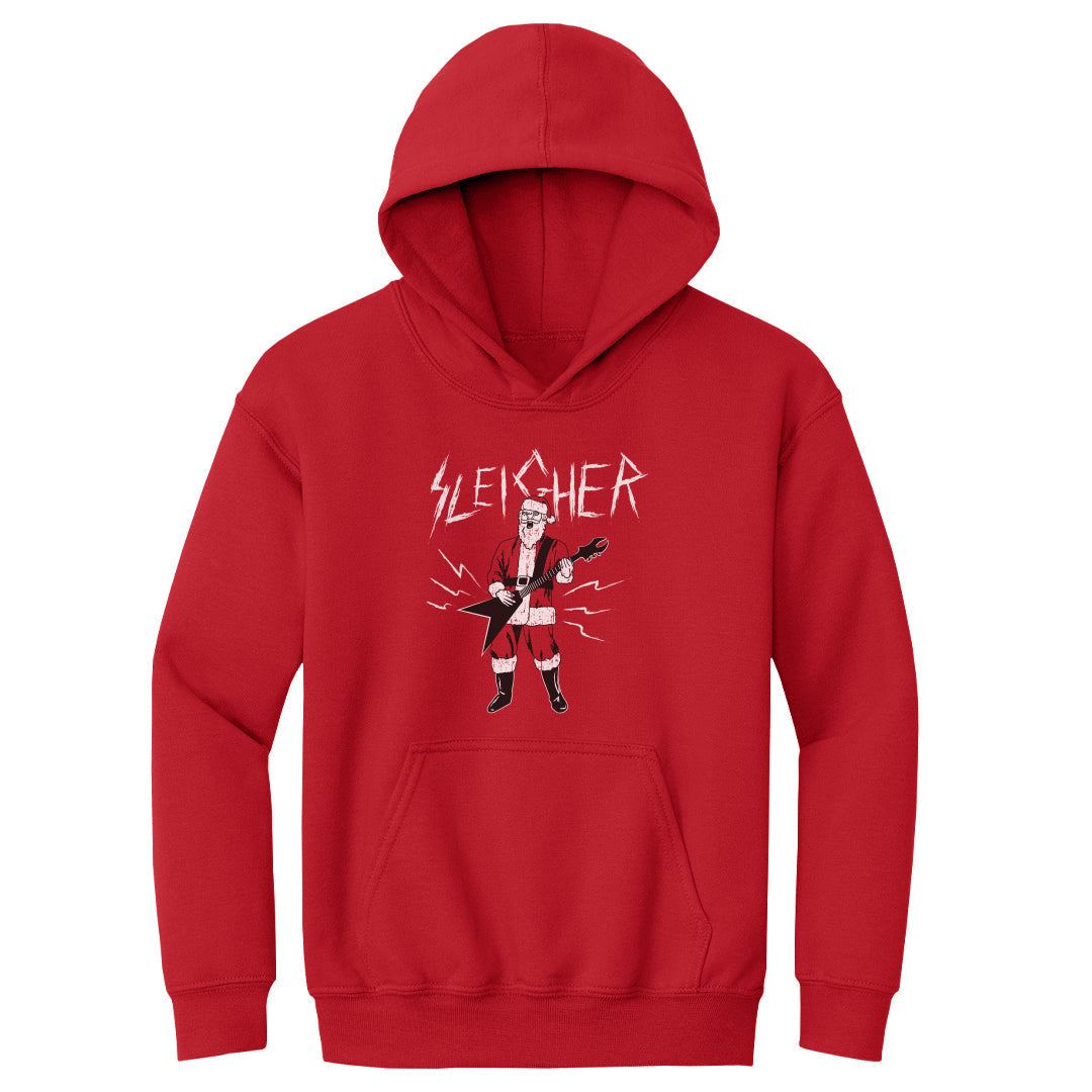 Christmas Sleigher Santa WHT