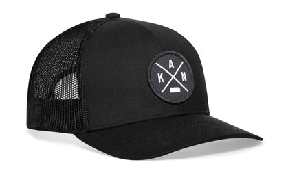 Kansas Trucker Haka Hat Black KAN X Snapback