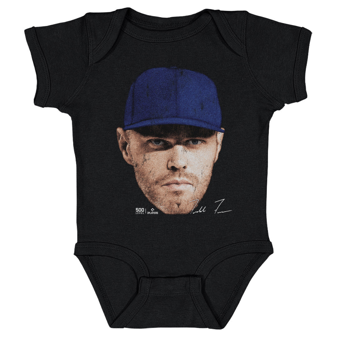 Freddie Freeman Los Angeles D Vintage Head WHT