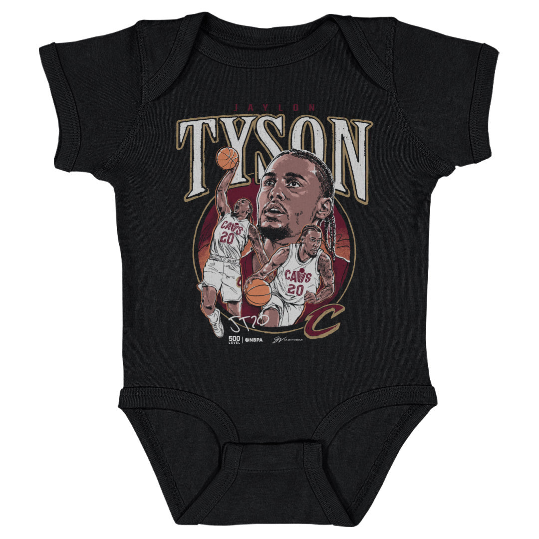 Jaylon Tyson Cleveland Cavaliers Trio WHT