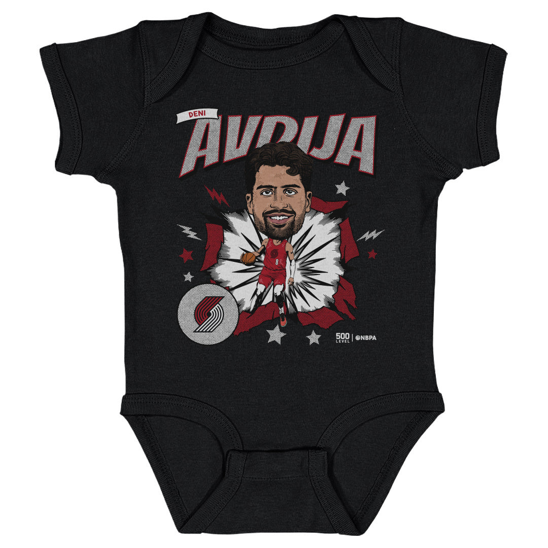 Deni Avdija Portland Trail Blazers Caricature WHT