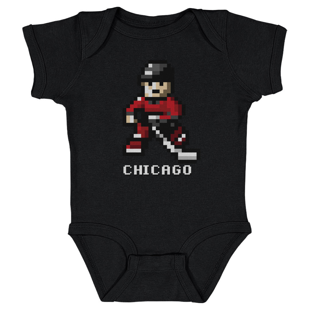 Chicago Hockey 8-bit WHT