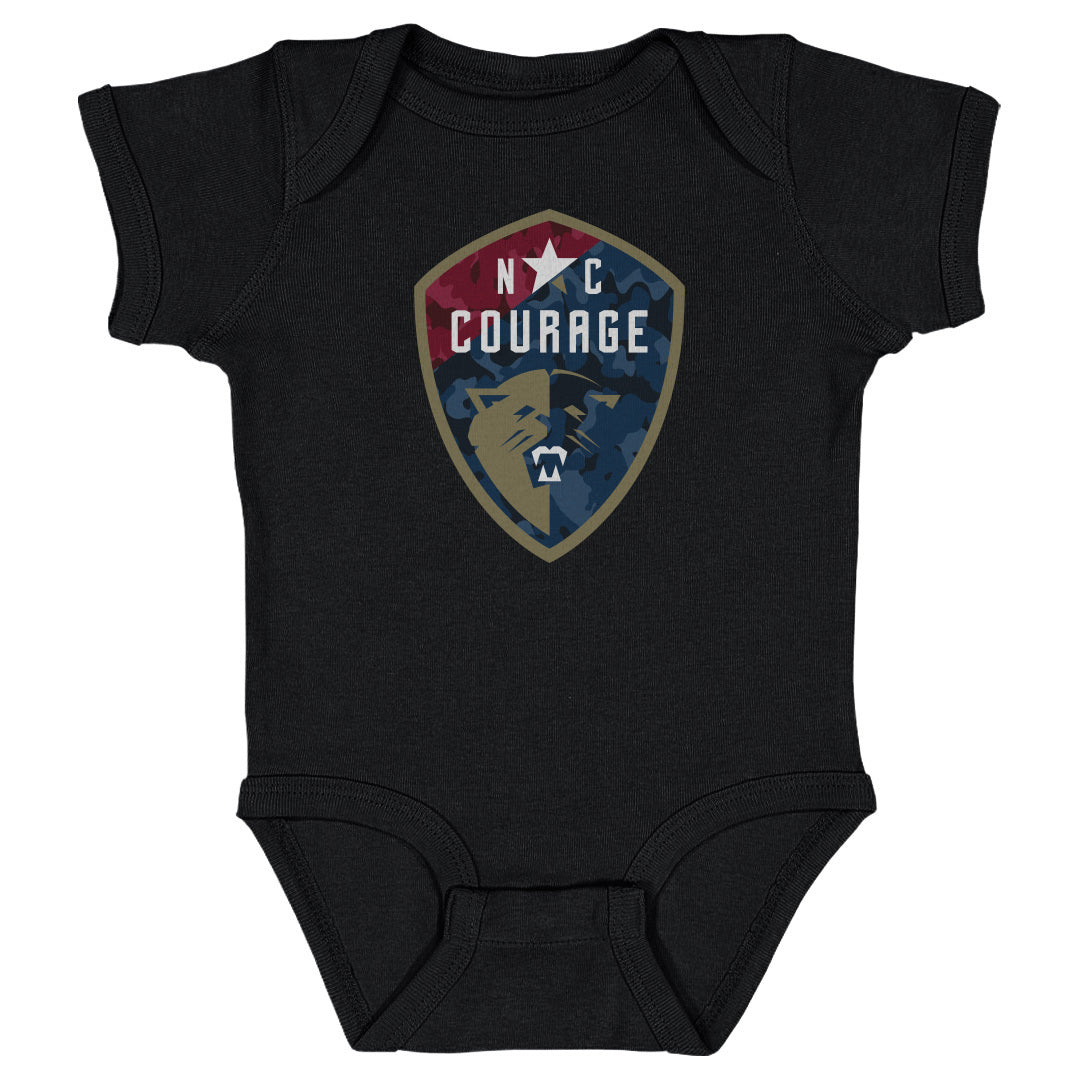 North Carolina Courage Camo Logo WHT