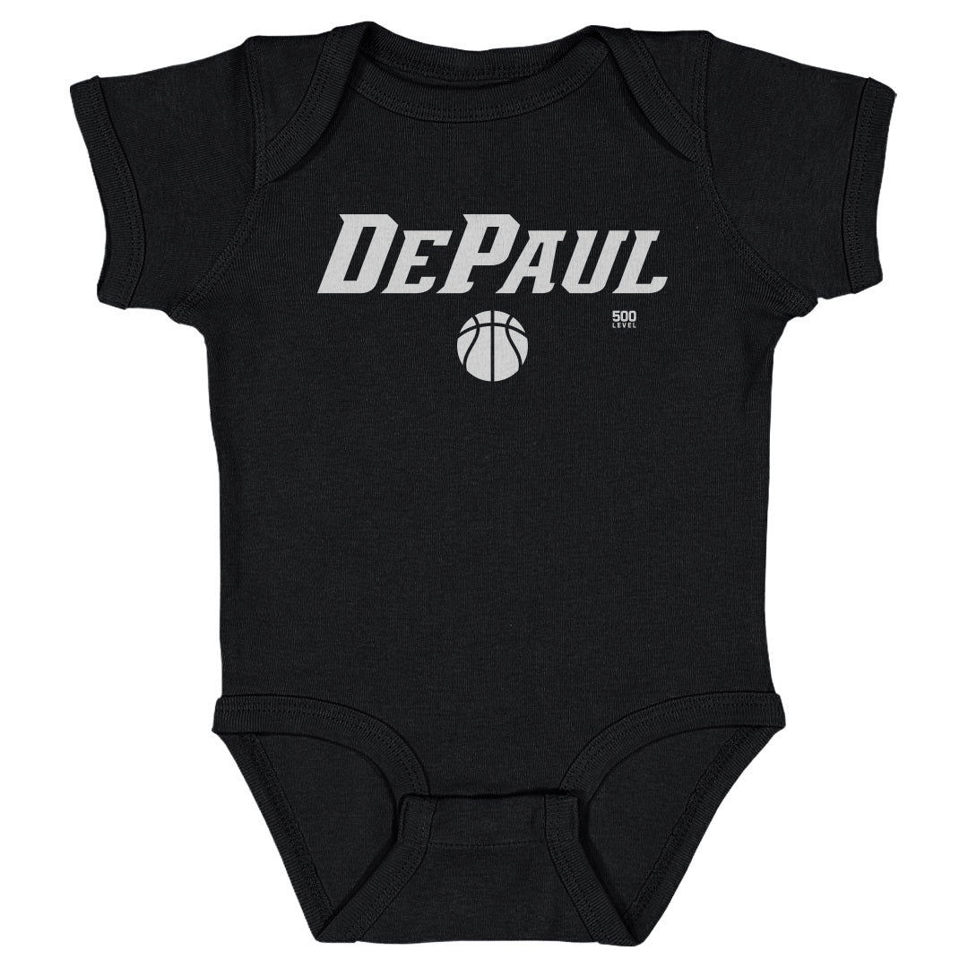 DePaul Blue Demons Basketball Minimalist WHT