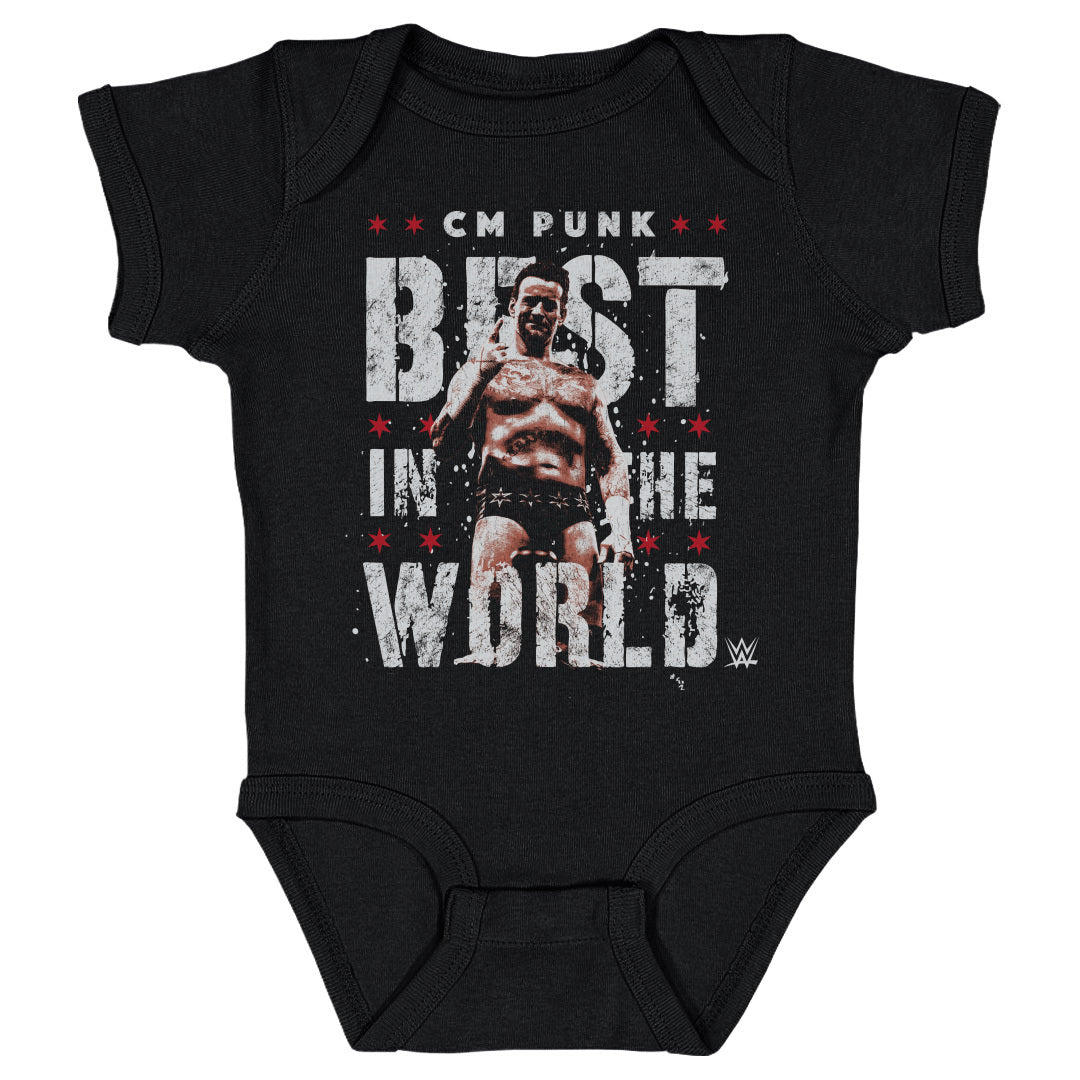 CM Punk Best In The World Vector WHT