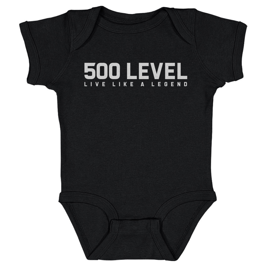 500 LEVEL Wordmark WHT
