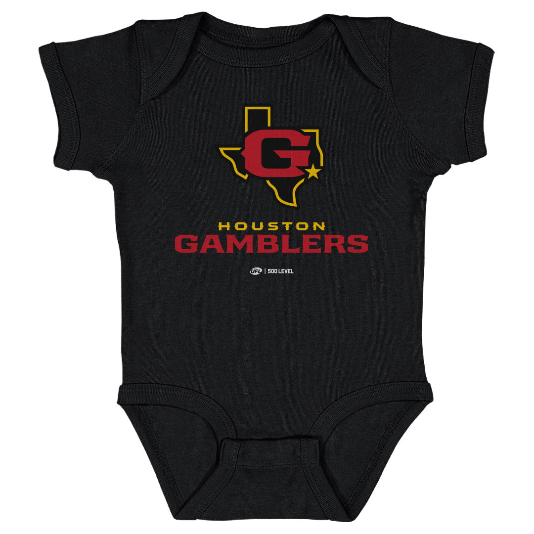 Houston Gamblers Primary Logo WHT