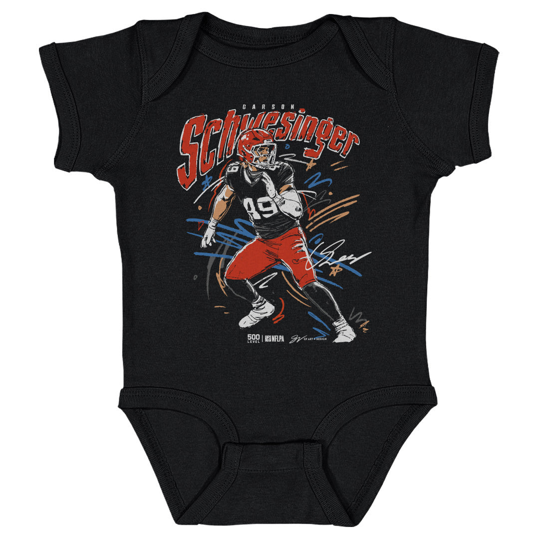 Carson Schwesinger Cleveland Scribble WHT