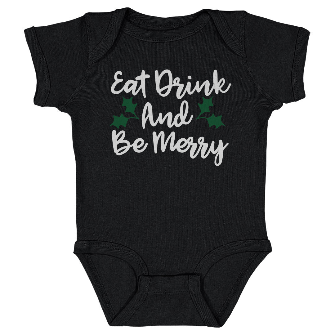 Christmas Eat Drink And Be Merry WHT