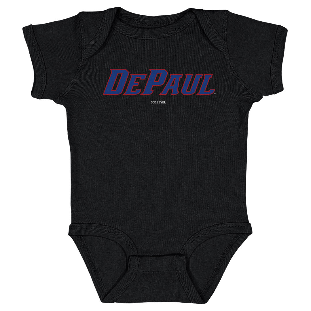 DePaul Blue Demons Wordmark WHT