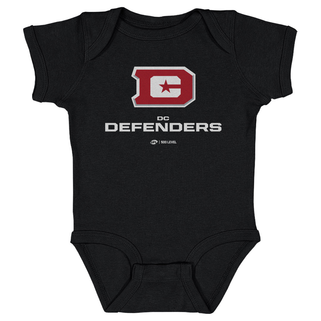 DC Defenders Primary Logo WHT