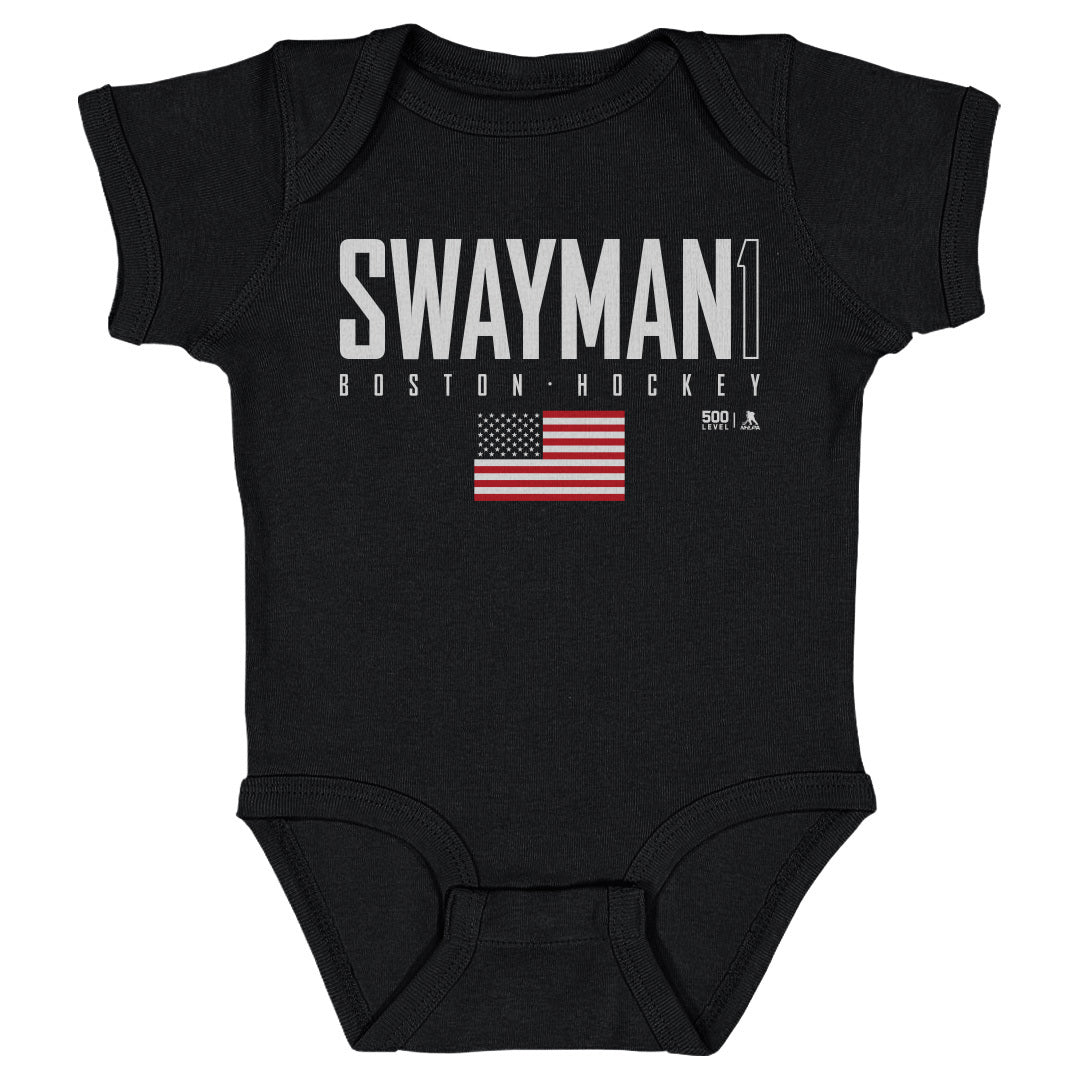 Jeremy Swayman Boston USA Elite WHT