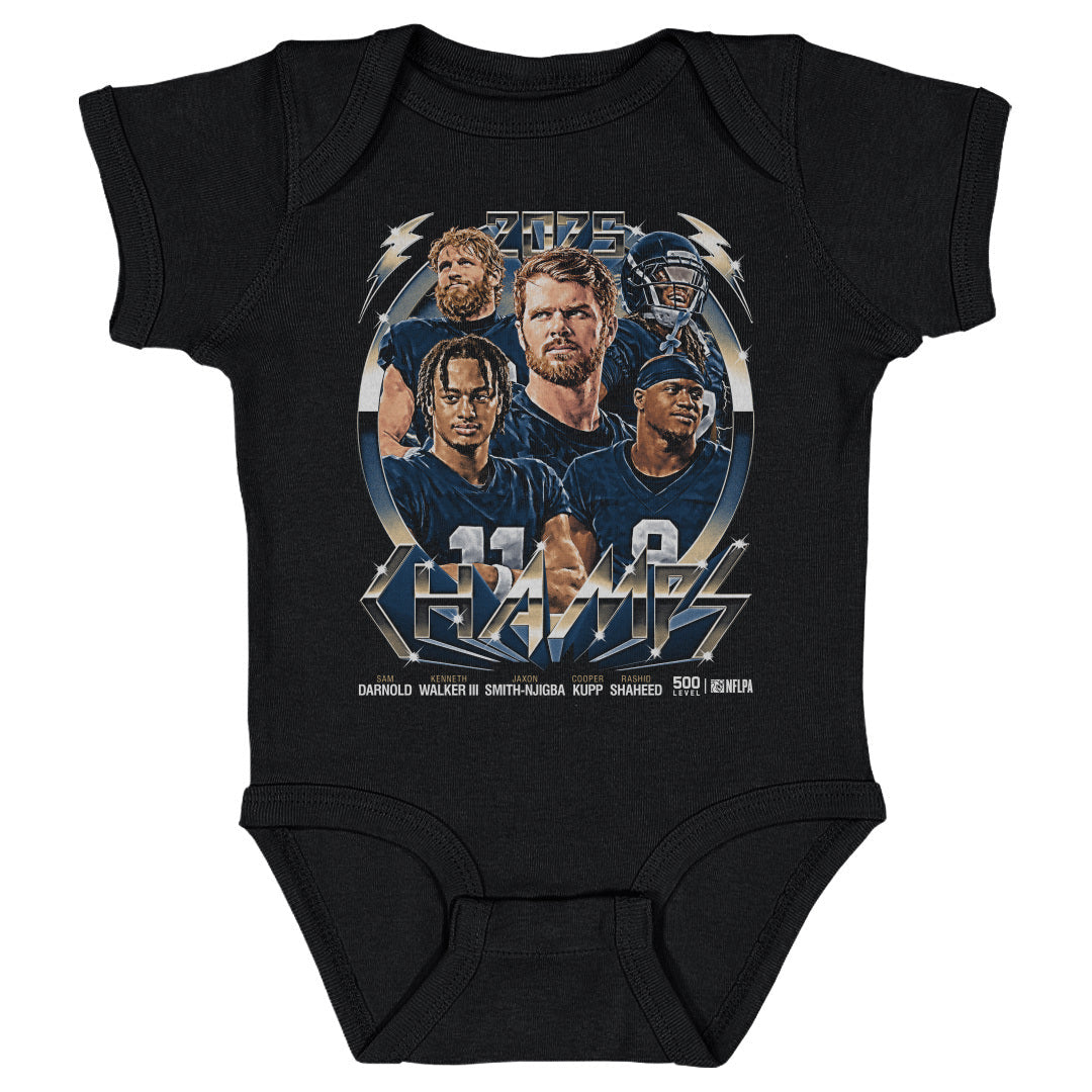 Seattle Football 2025 Champs Vintage WHT