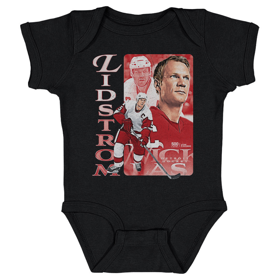 Nicklas Lidstrom Detroit Vintage WHT