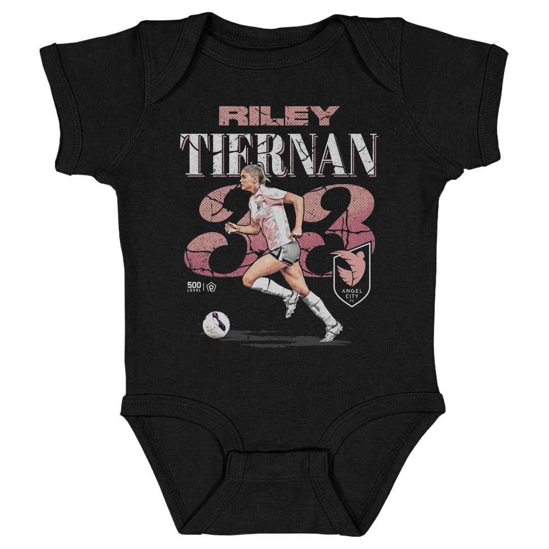 Riley Tiernan Angel City FC Cracked Number WHT