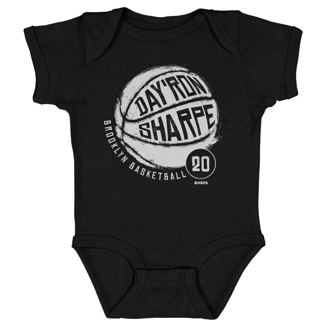 Day'Ron Sharpe Brooklyn Basketball WHT