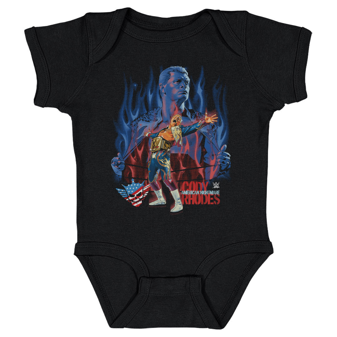 Cody Rhodes Flames WHT