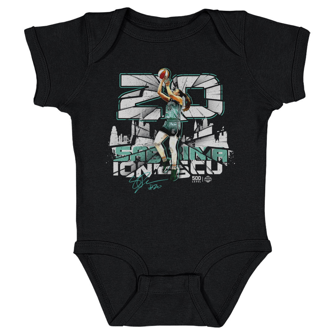 Sabrina Ionescu New York Liberty Player Name WHT