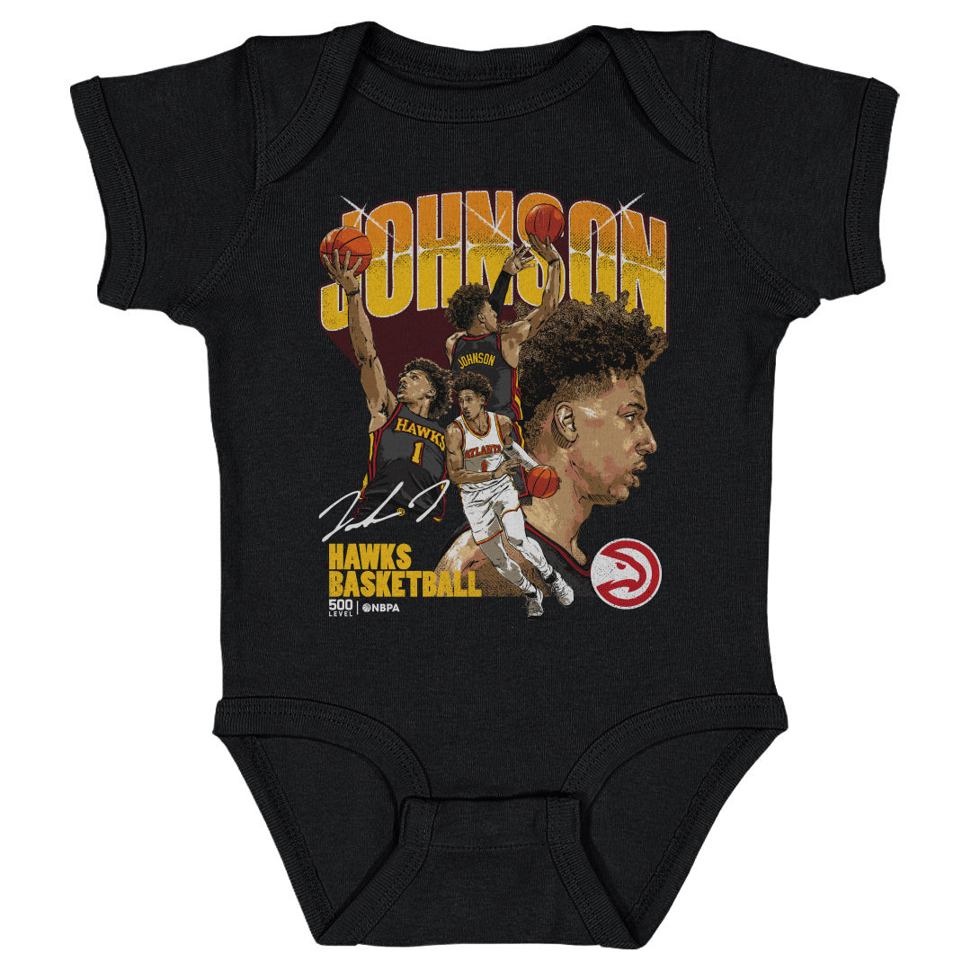 Jalen Johnson Atlanta Hawks Collage WHT
