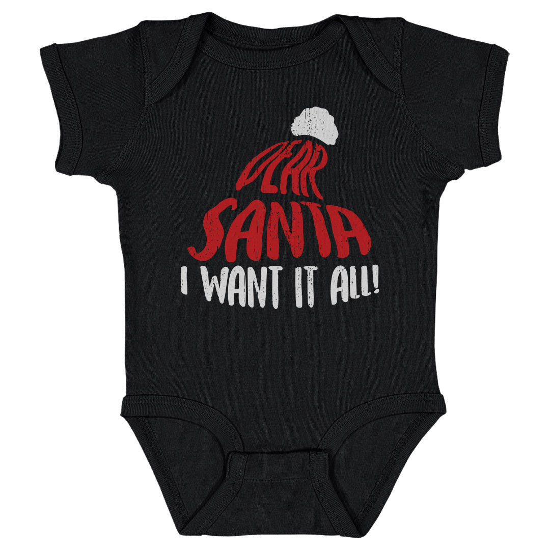 Christmas Dear Santa I Want It All WHT