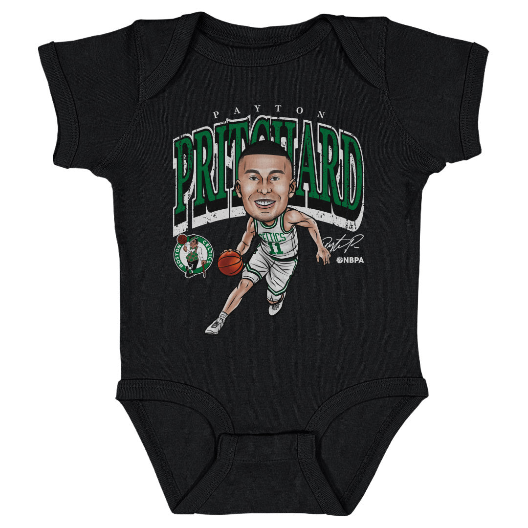 Payton Pritchard Boston Celtics Cartoon WHT