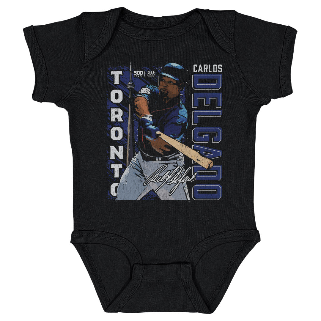 Carlos Delgado Toronto Gritty WHT