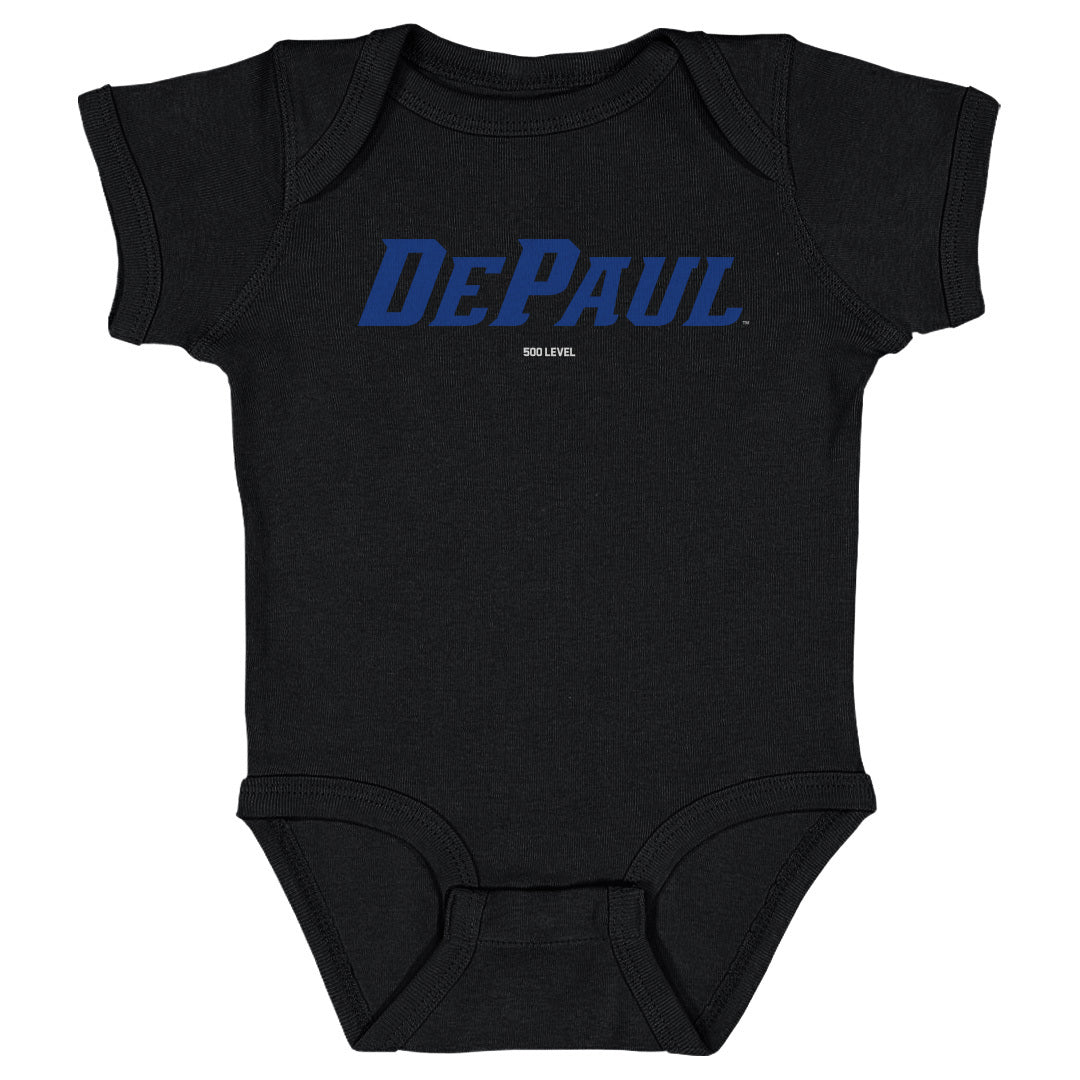 DePaul Blue Demons Wordmark Royal WHT