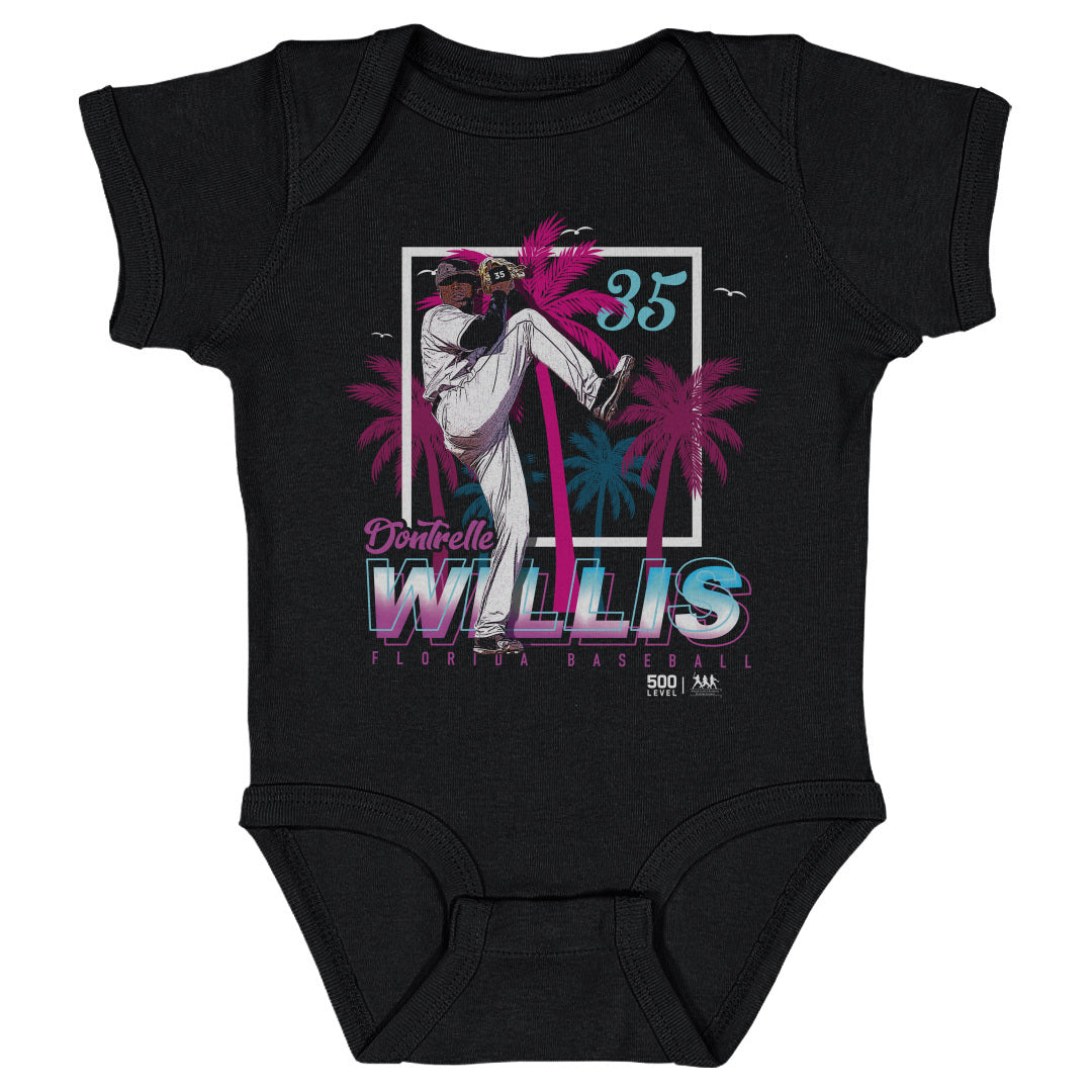 Dontrelle Willis Florida Palm Trees WHT