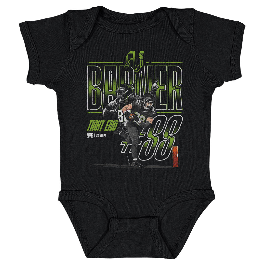 AJ Barner Seattle Name Number WHT