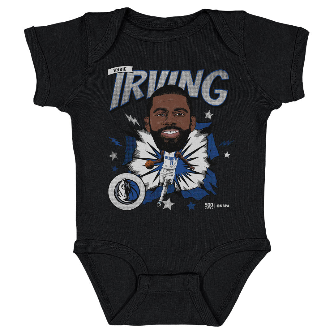 Kyrie Irving Dallas Mavericks Caricature WHT