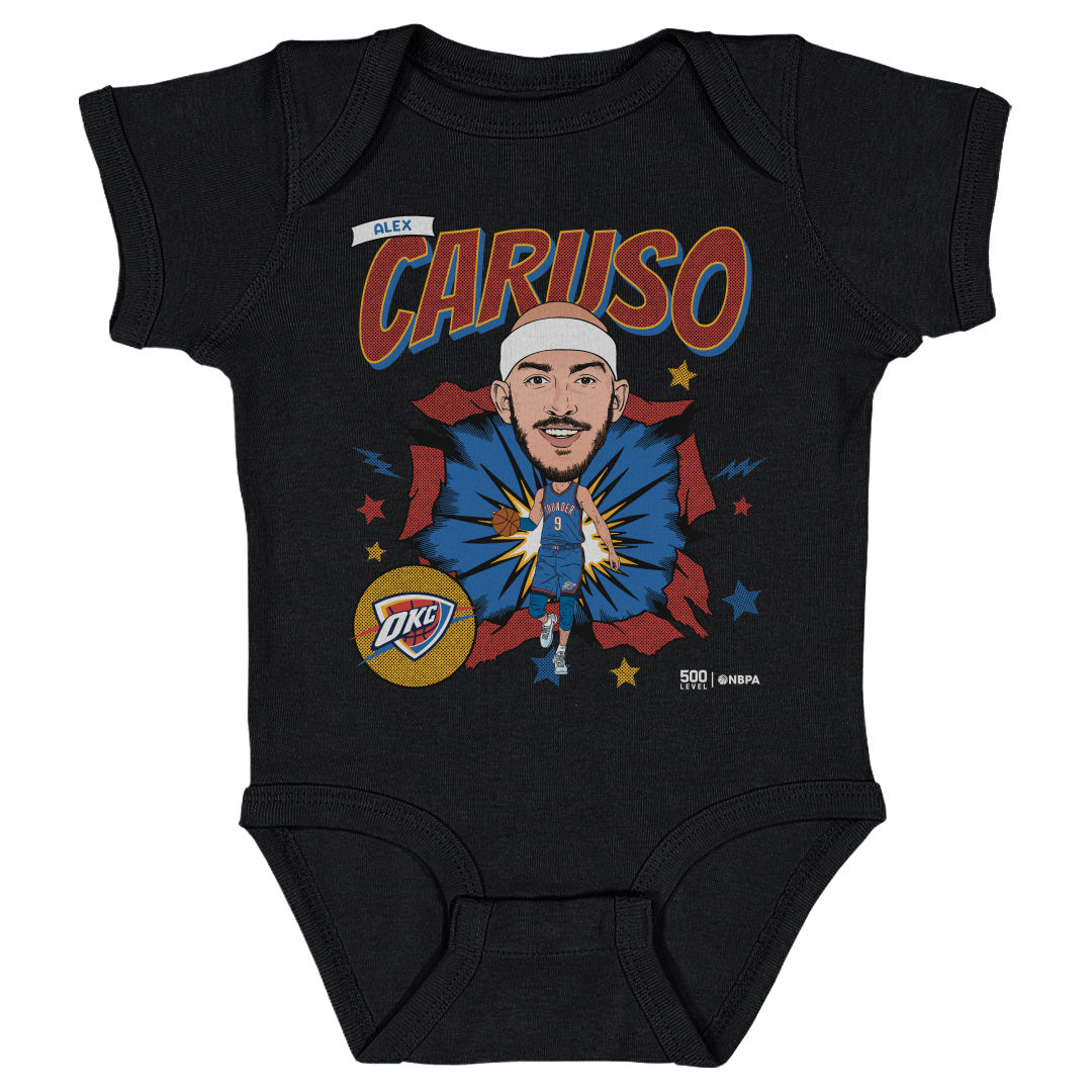 Alex Caruso Oklahoma City Thunder Caricature WHT